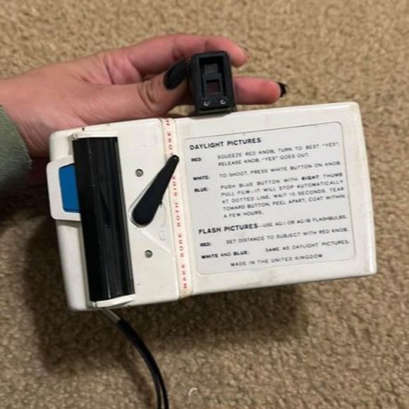 Polaroid Swinger Land Camera Model 20 w/ Original Strap - Picture 7 of 10